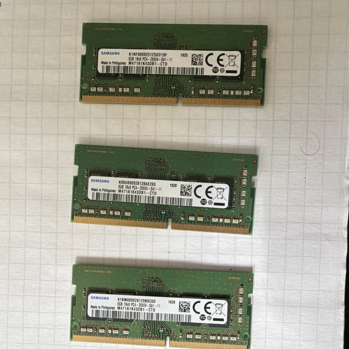 Samsung 8GB Computer DDR4 SDRAM for sale - eBay