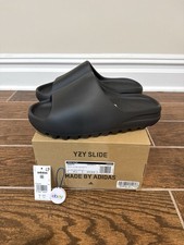 Brand New adidas Yeezy Slide Onyx - HQ6448 - 100 AUTHENTIC - SIZE 10