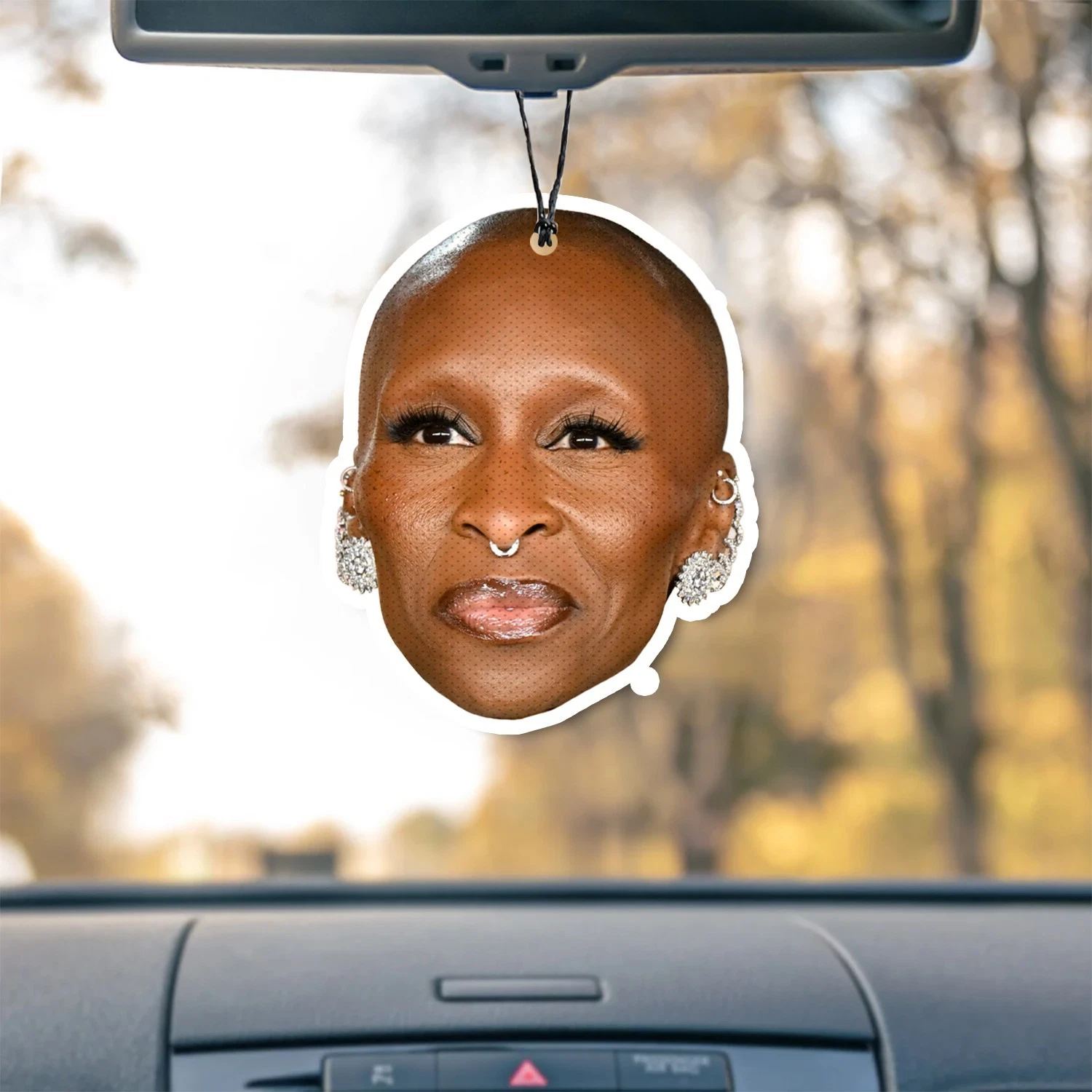 Cynthia Erivo Unscented Hanging Car Air Freshener Freshie