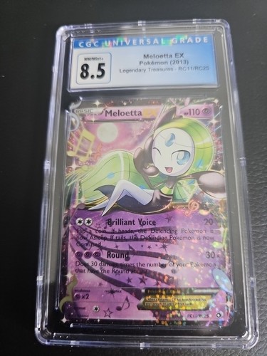 Meloetta-EX graded CGC 8.5 for sale on eBay