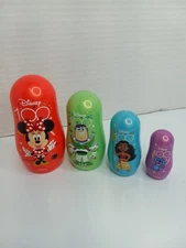 Disney 100 Minnie Mouse Nesting Dolls- What Kids Want- Four Pc Collectible Set