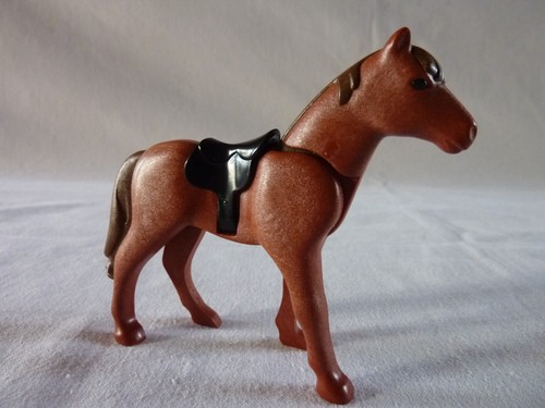 Playmobil Selle Western Marron Abimée
