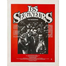 THE WANDERERS French Herald/Trade Ad 2p - 10x12 in. - 1979 - Philip Kaufman, Ken