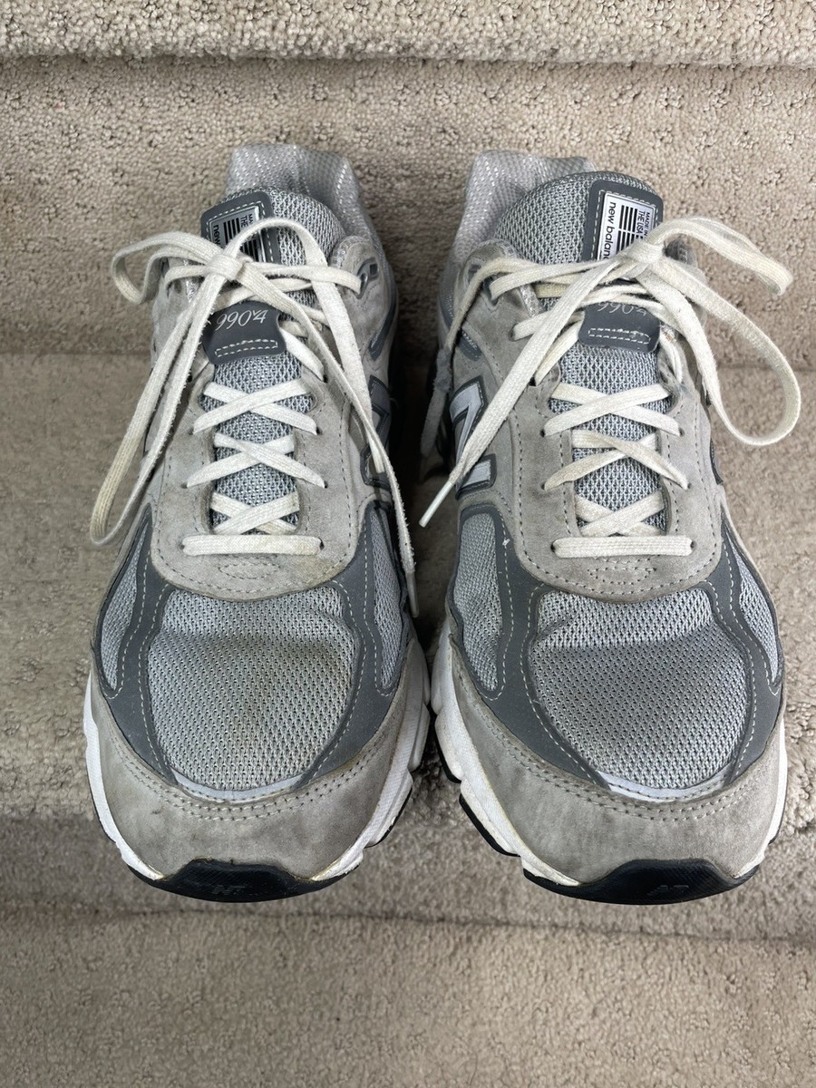 New Balance 990v4 Made in USA Grey Silver Size 11 2E