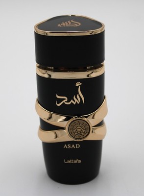 Lattafa ASAD Black Edition Men's perfume spray 3.4oz (100ml)