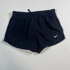NIKE GIRL'S RUNNING SHORTS M - TEMPO TRAINING - BLACK 848196 011