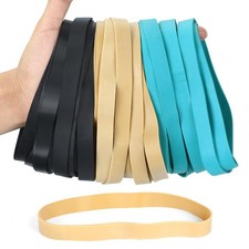 Nliyeisu Heavy Duty Thick Rubber Bands, 36Pcs Large Wide Big Rubber Bands for...
