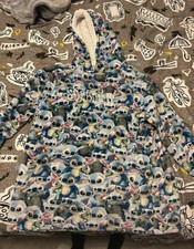 Stitch oversized hooded blanket from Primark size adult Xs/S (7)