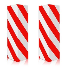 2pcs Garage Wall Guards Wall Protector Cover Yellow and Black Foam Wall Corne...