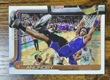 2025-26 Topps Flagship OG Anunoby #15 New York Knicks