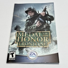 Medal Of Honor Frontline (Sony PlayStation 2, 2003) PS2 CIB Complete w/ Manual