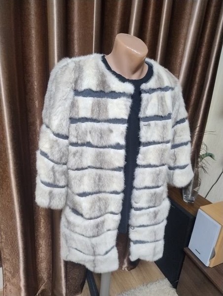 Women Carlo Pignatelli Mink Coat Grey Other