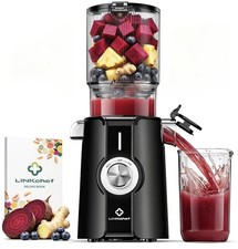 LINKChef Cold Press Juicer, Masticating Slow Juicer, Easy to Clean 
