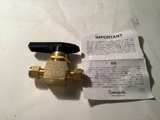 Swagelok Brass N77345002 B-44TS6 ball valve