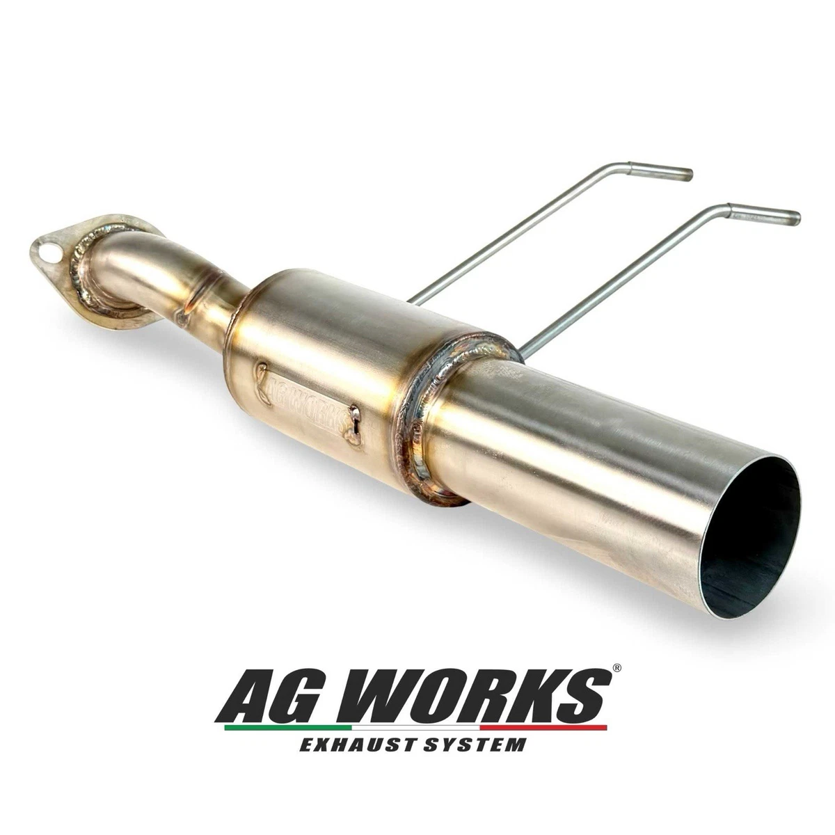 MagnaFlow Silenziatore in acciaio inox 14821 con omologazione E9