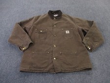 Vintage Carhartt Jacket Mens XLT Blanket Lined Work Heavy Coat Chor Union Made