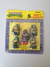 1989 TMNT Teenage Mutant Ninja Turtles Party Candles Mirage NEW #1199