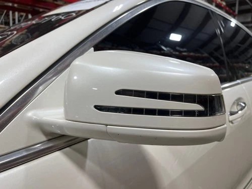 2012 Mercedes S550 Door Mirror Driver Left Power Blind Spot Diamond White OEM