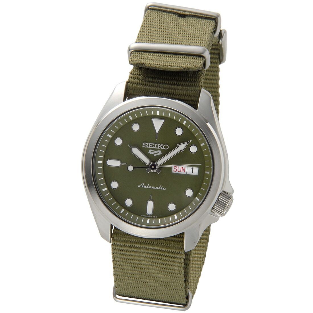 Seiko 5 Sports SRPE65K1 Men's Automatic 40mm Steel Nylon 10ATM Watch image 2