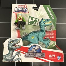 Hasbro Playskool Heroes Jurassic World Velociraptor with Figure