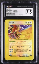 Pokemon Ho-Oh Skyridge 149/144 Crystal Reverse Holo CGC 7.5