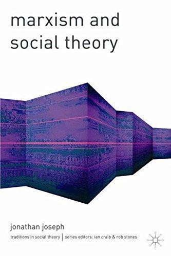 Marxism and Social Theory: 14 (Traditions in Social Theory) - Joseph, Jonathan