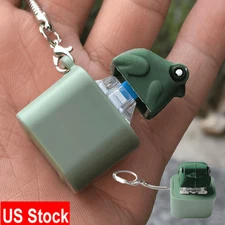 Rechargeable Croaking Frog Keychain Fidget Keychain Adult US