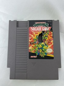 Teenage Mutant Ninja Turtles II: The Arcade Game (NES, 1990) Read Description