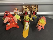 Lot of 7 Vintage Plush animals Dakin Dream Pets Rare With Tags