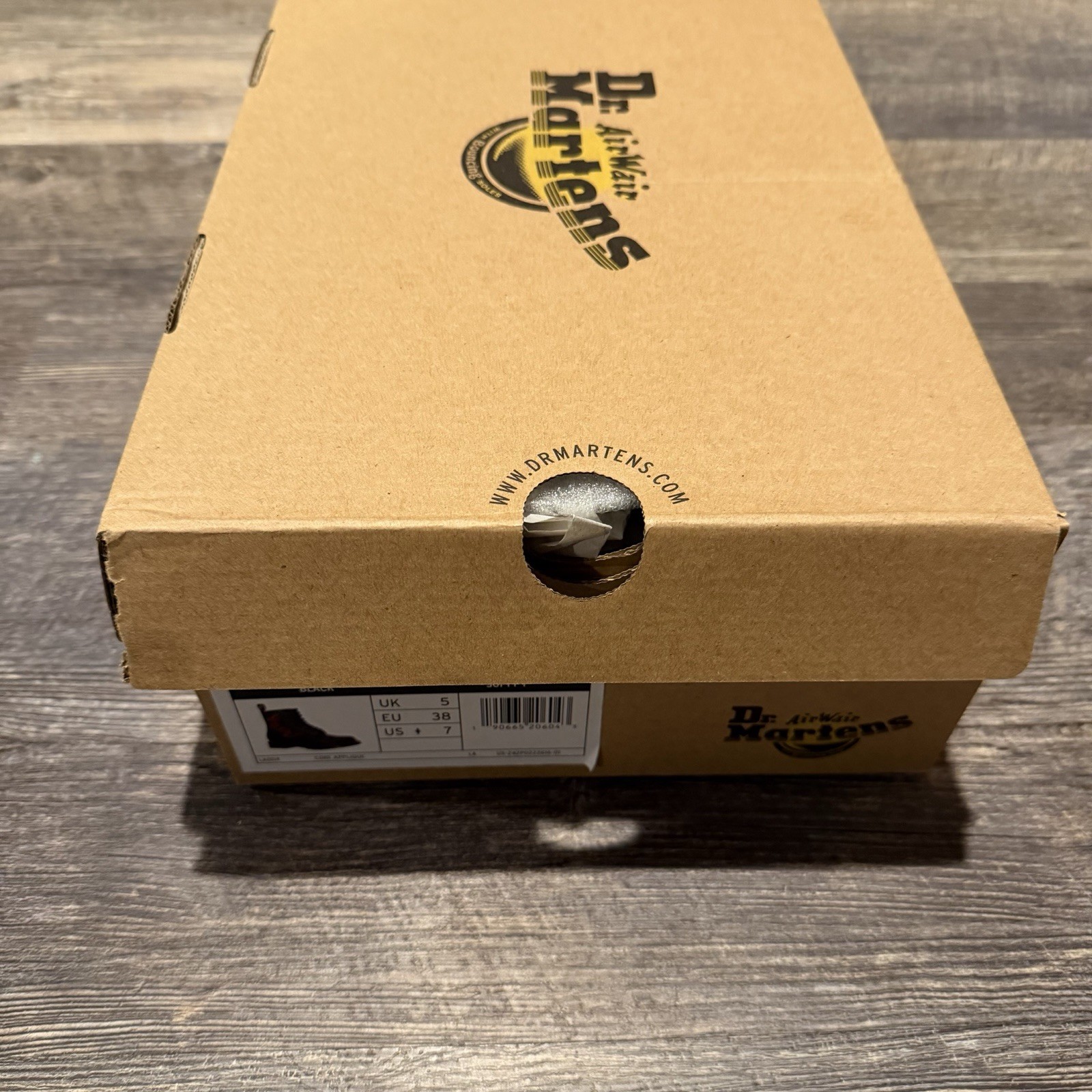 Doc Dr Martens Vonda Mono Shoes Womens Embroidered Size 7 Flower Combat Boots US thumbnail 3