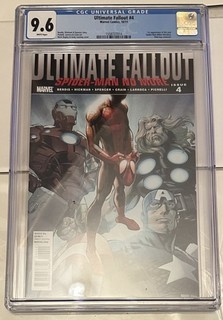 Ultimate Fallout #4 2011 CGC 9.6 (First Appearance Miles Morales) FIRST PRINT