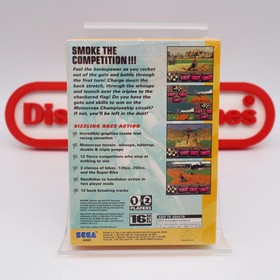 Sega Genesis 32X MOTO CROSS CHAMPIONSHIP / MOTOCROSS - NEW & Factory Sealed!