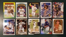 JOE MUSGROVE - LOT OF (10) DIFFERENT CARDS - Topps Panini 2017-2024 Padres