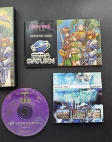 Shining Force III 3 - Sega Saturn Game - Boxed & Manuals - Tested & Working PAL