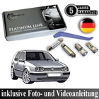 11x LED interior lighting complete set for VW Golf 4 IV Canbus SMD white