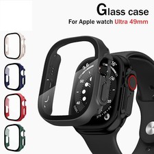 For Apple Watch Ultra 3 2 49MM Hard Shockproof Case Cover Glass Screen Protector