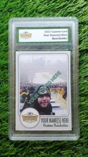 Green Bay Packers Shareholder Owner Custom Fan Card Your Photo On A Card