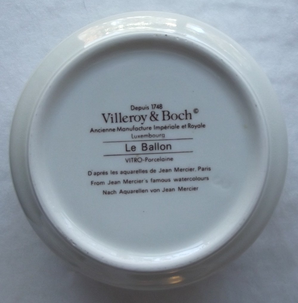 VILLEROY & BOCH "LE BALLOON" CATS PORCELAINE TRINKET BOX 4" eBay