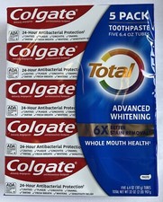  5 Colgate Total Advanced Whitening Whole Mouth Health Toothpaste