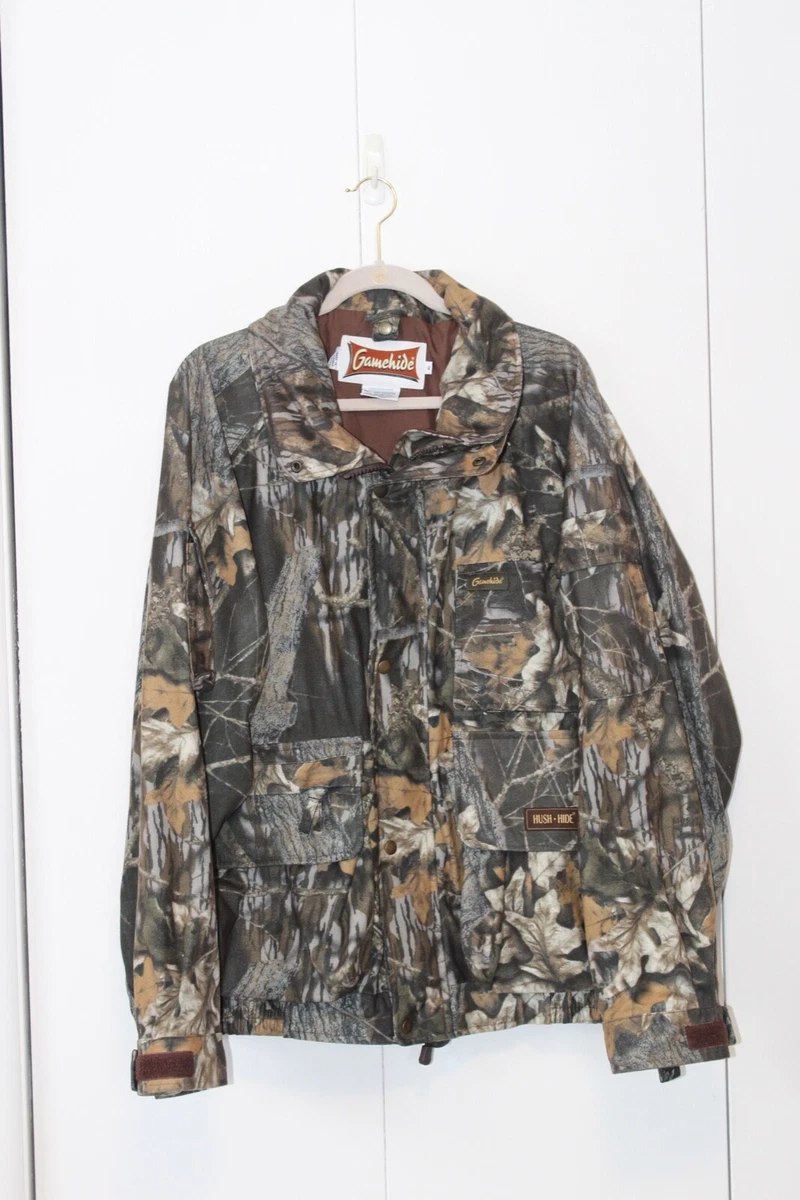 Vintage Gamehide Hush Hide Camo Insulated Jacket Size XL | eBay