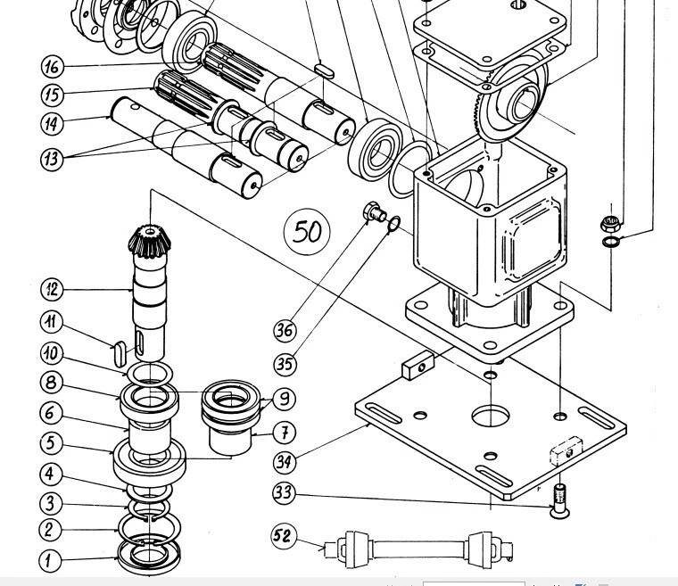 Caroni finish outlet mower parts