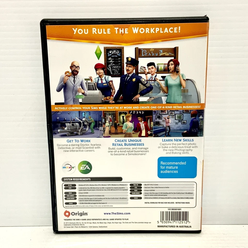 The Sims 4: Get To Work - PC - Free Postage! - Image 2 of 4