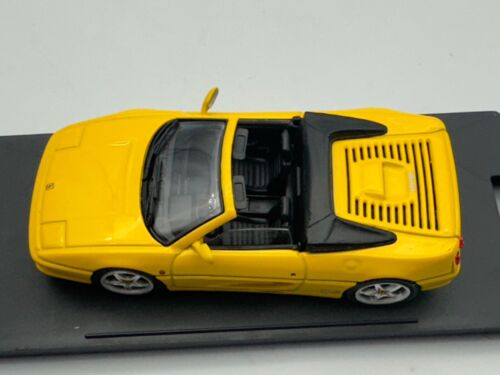 Bang Models #8034 Ferrari 355 Road Spider, Yellow 1:43, NIB - Picture 14 of 15