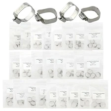 Dental Orthodontic Bands Pre-Welded Buccal Tubes First Molar MBT 022 #32-#44