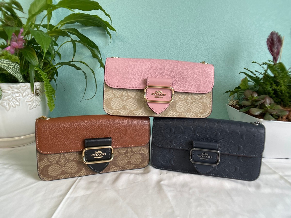 Coach Morgan Crossbody in Signature Canvas or Leather (You Pick
