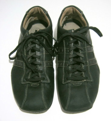 SKECHERS Men's Size Lace Up Casual Oxford Bike Toe Sneaker Shoes