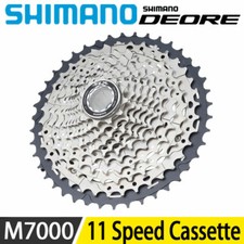 Piñón casete piezas bicicleta MTB Shimano SLX CS M7000 1/2/3X11 velocidades 11-40/42/46T