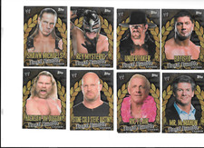 2007 Topps WWE WWF Face Off ! ROYAL RUMBLE CHAMPIONS 10/10 Super Rare Collection