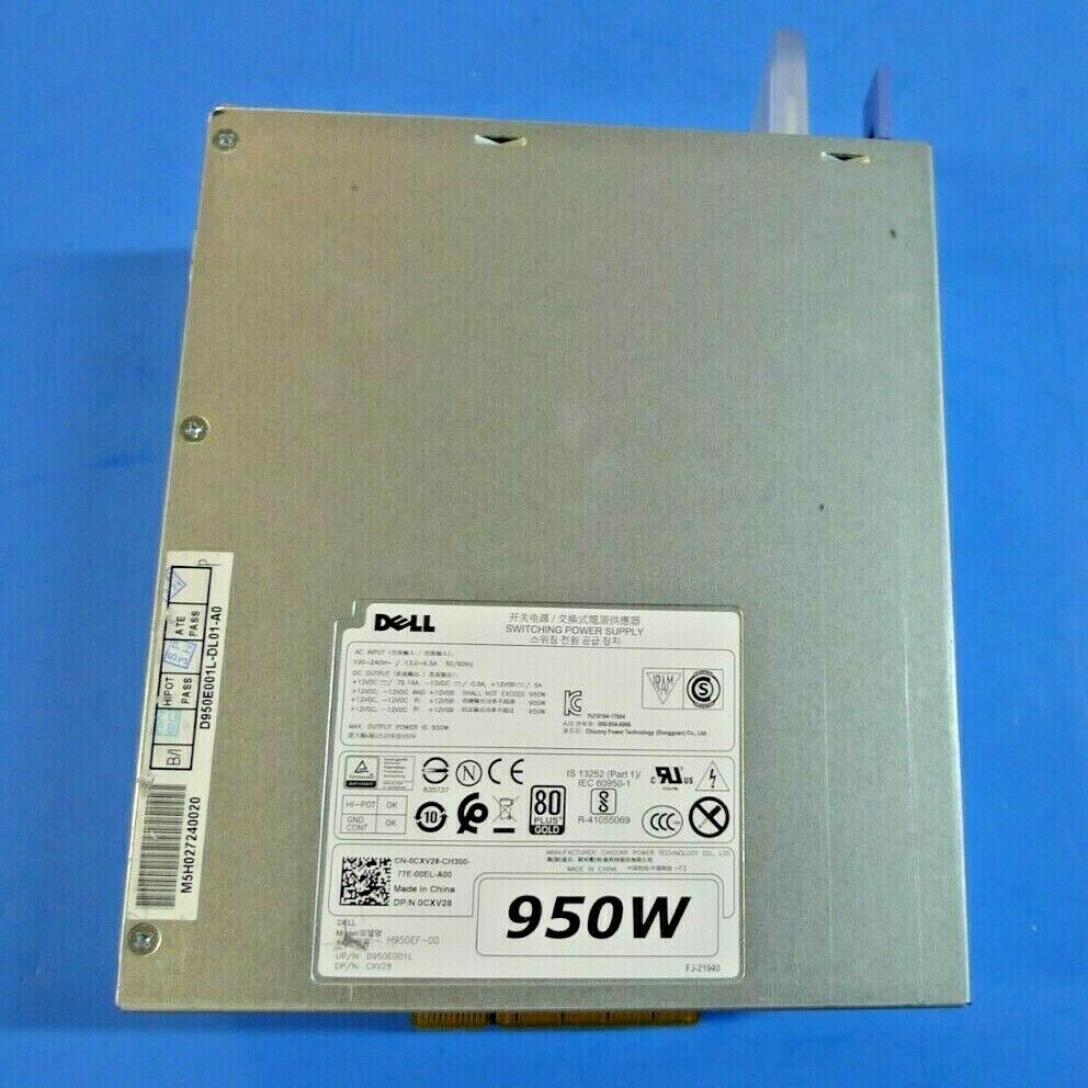 GENUINE Dell Precision T5820 T7820 950W Power Supply H950EF GENUINE Dell Precision T5820 T7820 950W Power Supply H950EF