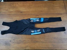 Vima Mens XL (V) Cycling Bibtights Fleece Italy 24" 15" (8.5/10) Thermal